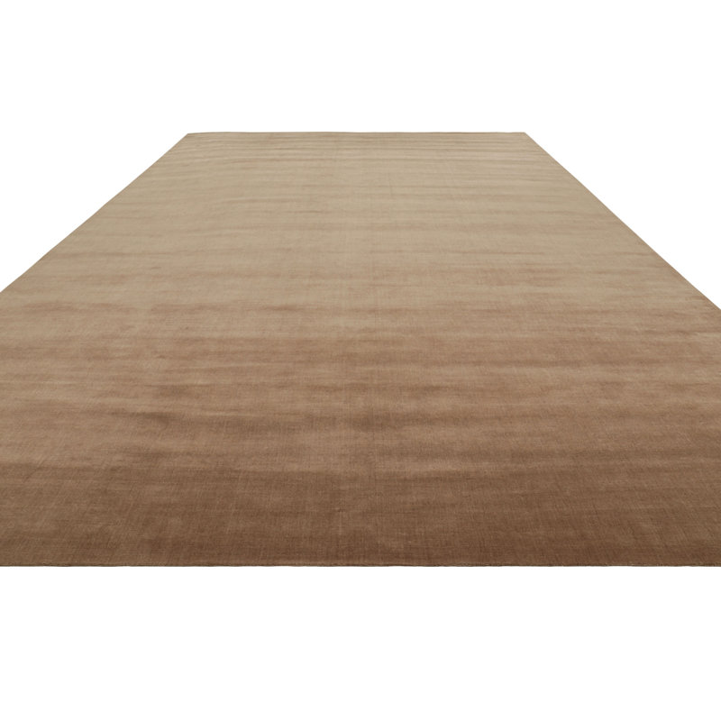 Textural One-of-a-Kind 3x12 Hand Knotted Area Rug