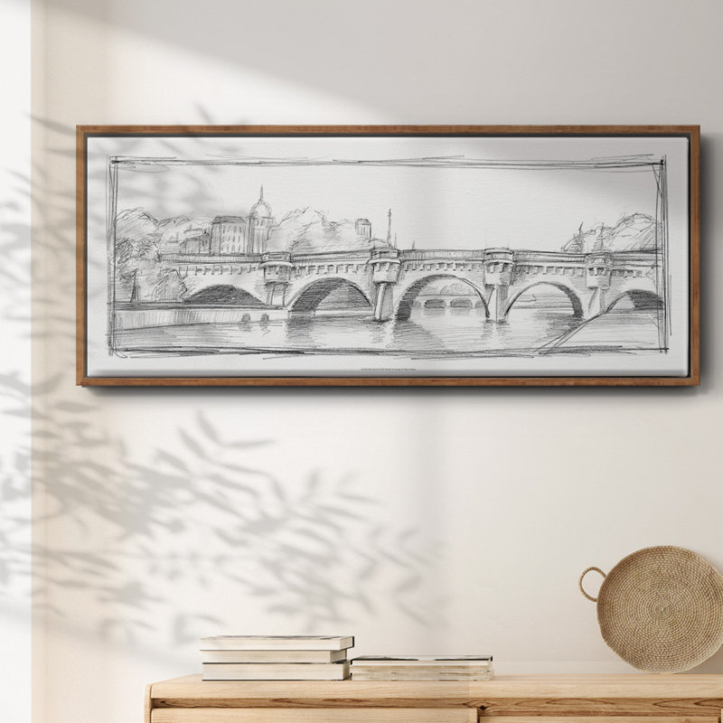 Pont Neuf- Framed Canvas