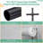 12x20 Carport Heavy Duty Car Canopy Garage with Roll-Up Ventilation Windows-105122739