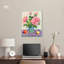 «Pink Mood», art mural boho pêche par Art Remedy-104352776-104352777