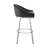 Swivel Upholstered Counter Stool with Metal Frame-1729174061-1729174062