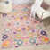 Stovall Tufted Silver/Pink Area Rug