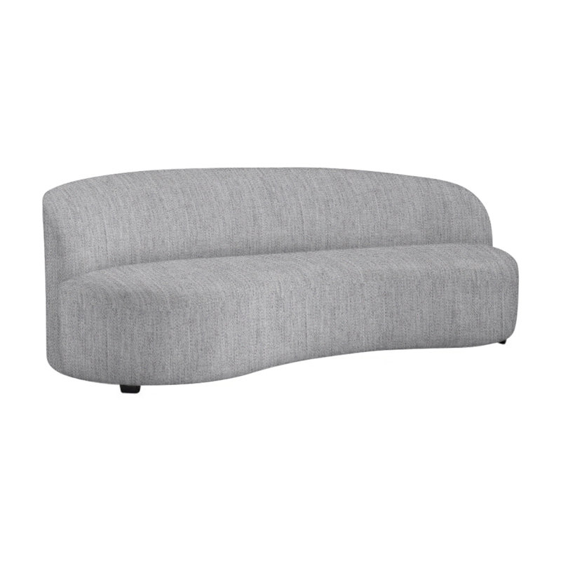 Mulia Outdoor Loveseat, Canvas Granite Sunbrella® Canvas