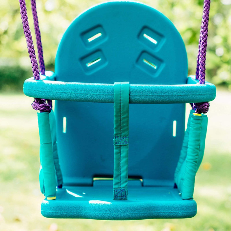 Plum Metal Swing Seat with Chains