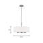 Luminaire suspendu à trois lumières Nance de Génération Lighting -230155763