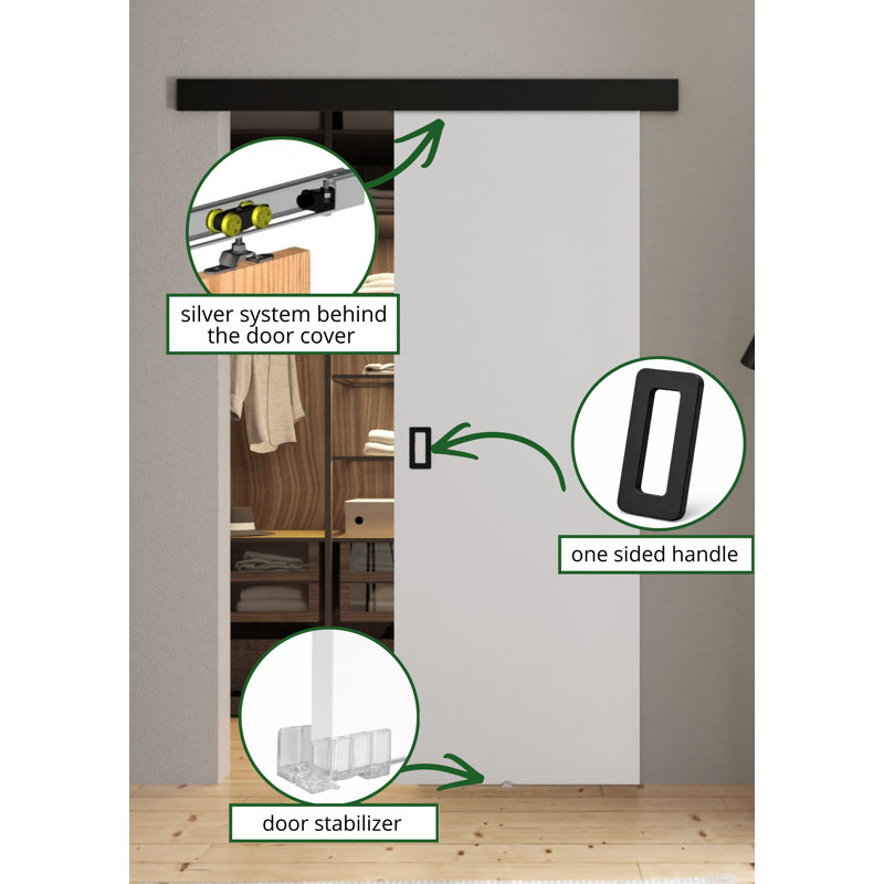 DOOR WERDI 1, White, 82cm x 205cm