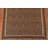 Brown Wool Kilim Reversible Area Rug 6x9