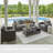 Gennie 5 - Person Patio Conversation Sets with Cushions