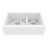 Karran Quartz 34'' X 21-1/4'' 60/40 Double Bowl Farmhouse/Apron Front Kitchen Sink Kit-49947593