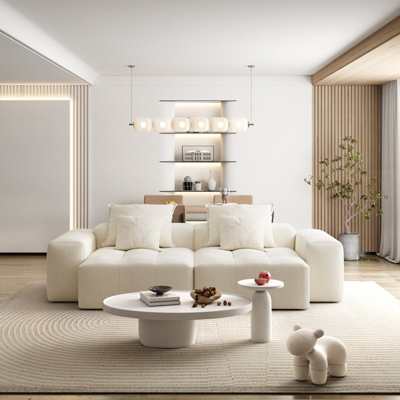 Canapé modulaire surdimensionné Modern, Beige