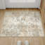 Tapis lavable moderne abstrait or grisâtre-760678849-743052118