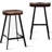 Counter Stool with Metal Frame
