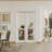 2 MDF Interior Slab Doors with Aluminium Hardware Bypass Sliding Door Full Lite Mirror Glass Design-105183241