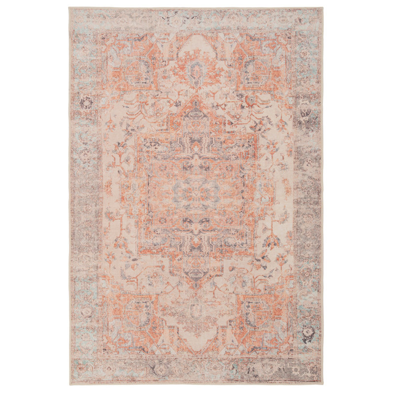 Kwok Oriental Cotton Flatweave Area Rug, 120cm x 170cm