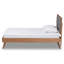 Lit plateforme simple Gorlest Mid-Century-1253524459