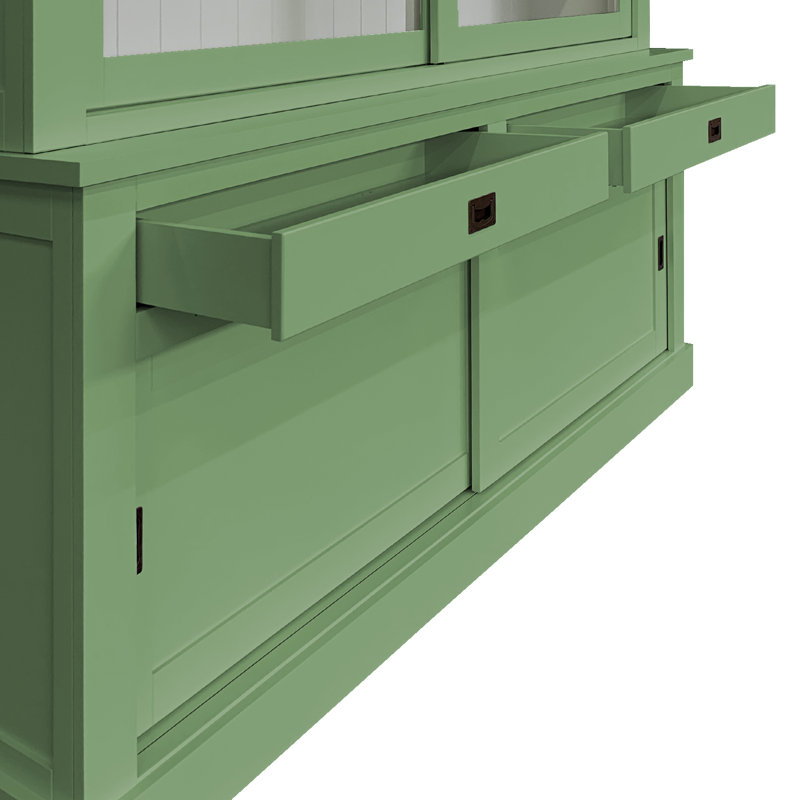 Antione Display Cabinet, Green 