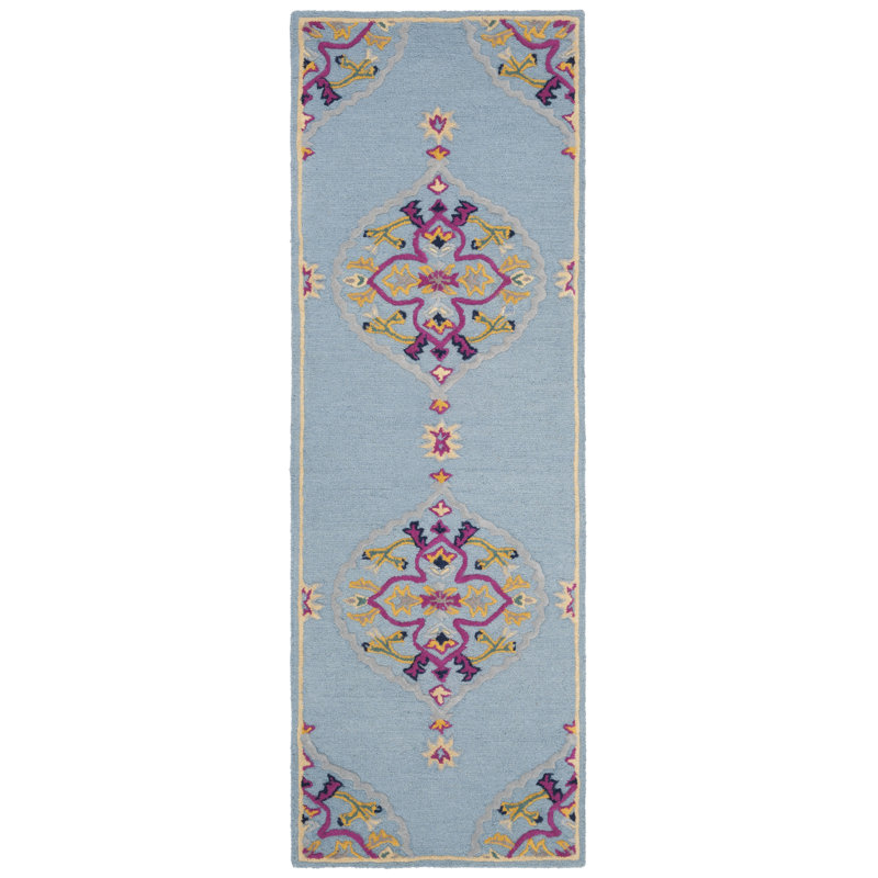 Blokzijl Hand Tufted Wool Oriental Rug, Rectangle 2'3" x 5'