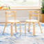 Ensemble de 2 chaises nordiques - Blanches-136126757
