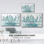 Toile tendue avec châssis Blue Macro Coral III-94355766-94355765