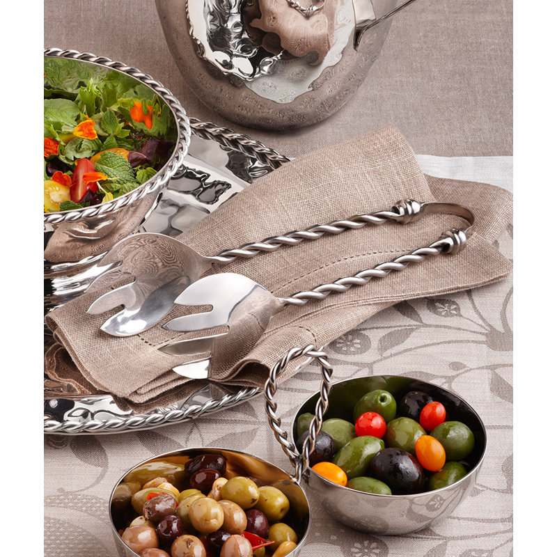 Paloma Stainless Steel Salad Servers