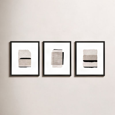 Zinfandel "Fiber" 3-Piece Print Set