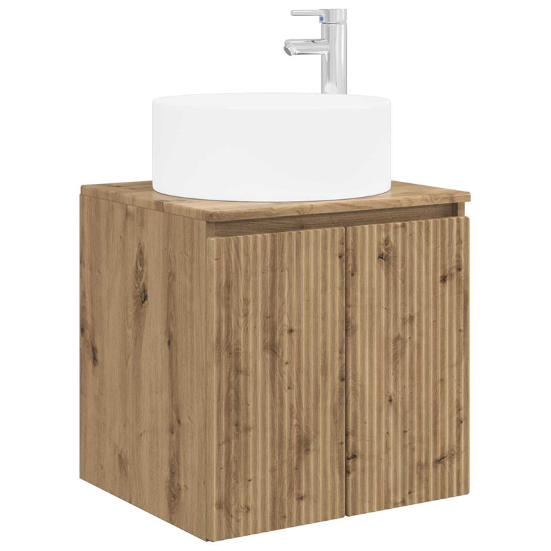 495 mm Bathroom Vanity, Artisan Oak