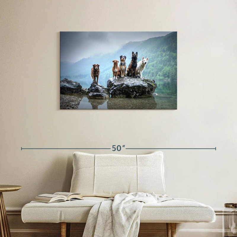 Brampt Dog Alliance, 24" H x 36" W