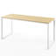 Shawna Solid Wood Steel Computer Desk-732906696-744891580