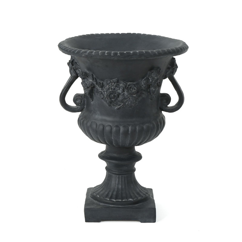 Buena Vista Urn, Antique Black