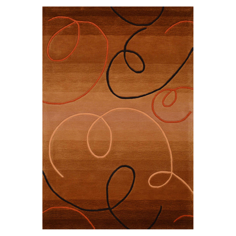 Pluto Abstract Hand Woven Area Rug, Rectangle 170 x 240cm