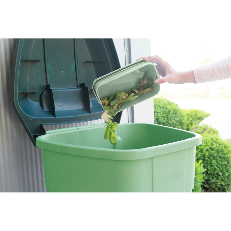 Brabantia Food Waste Caddy, Green