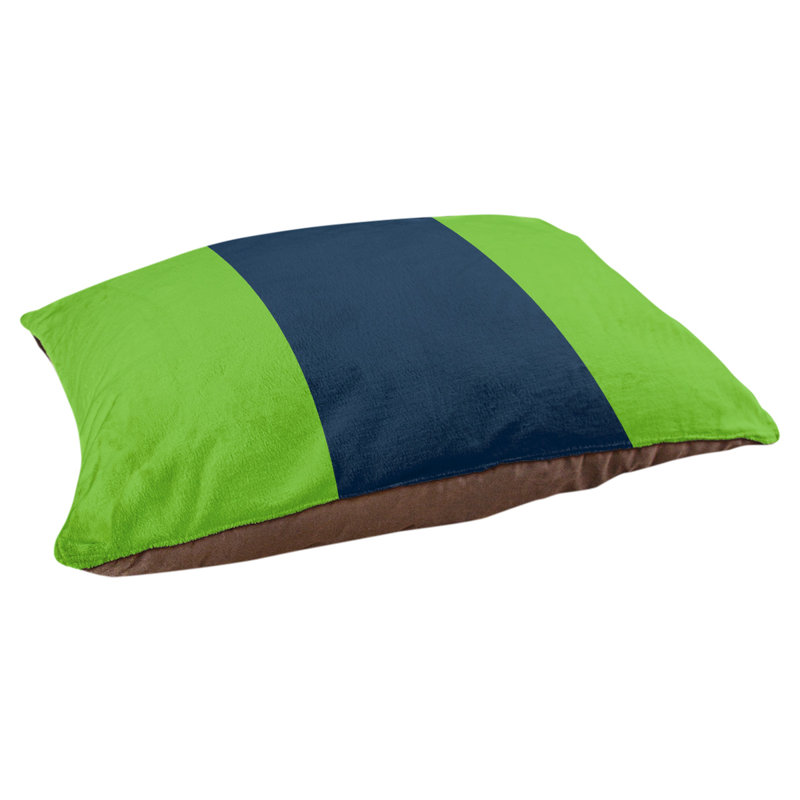 Coussin Atlanta, Grand (l 50 po x P 40 po x H 7 po), Green/Blue