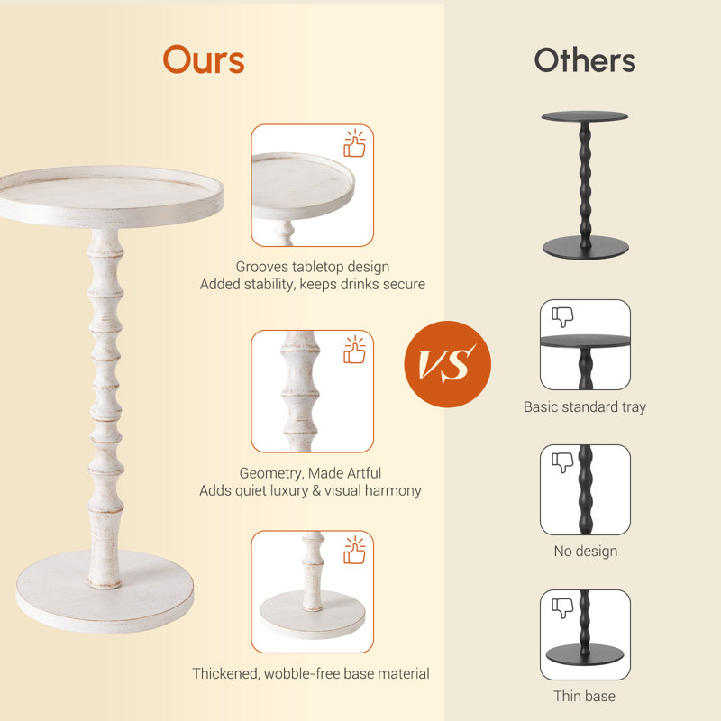 End Table, White
