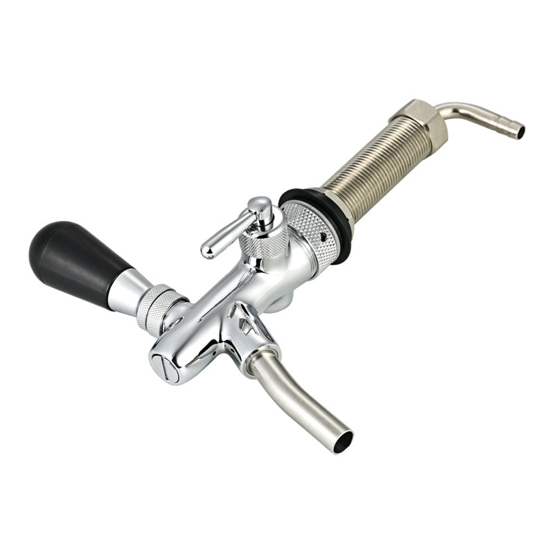Robinet de bière réglable à contrôle de débit chromé G5 / 8