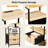 15 Inches Wide Nightstand - 2 Drawers, 1 Shelf, US Power Outlet-1144301063