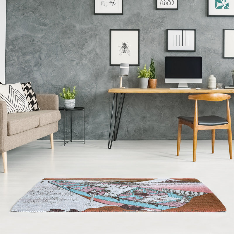 Chenille Indoor Rug, Rectangle 2' x 3'