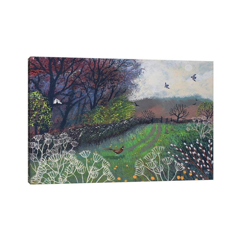 Whispers Of Spring by Jo Grundy - Wrapped Canvas Gallery-Wrapped Canvas Giclée, 20.32 cm H x 30.48 cm W