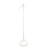 White Garment Hanger Stand Floor Counter Jacket Blouse Sweater Shirt Display Adjustable Height
