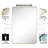 Javeion Stainless Steel Rectangle Mirror-93763198-93763202