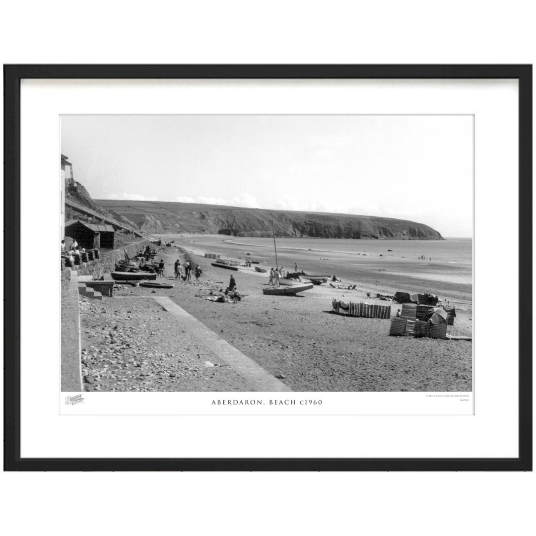 'Aberdaron, Beach C1960' - Picture Frame Photograph Print on Paper
