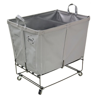 Rolling Laundry Basket with Handles