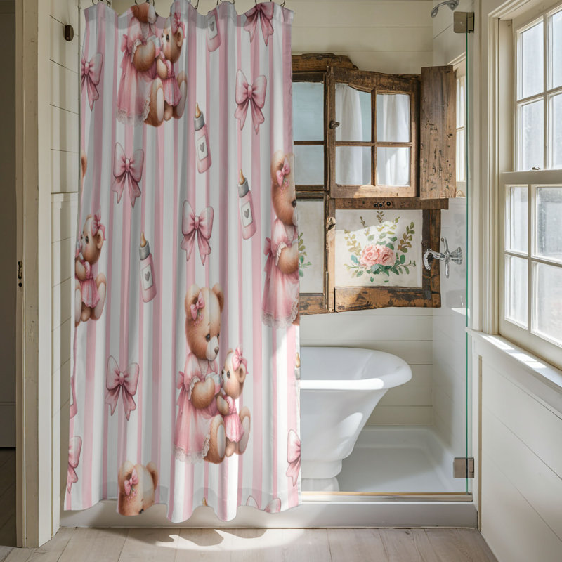 Maternal Snuggle - Rideau de douche Premium 217, H 74 po x l 71 po
