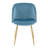 Terrance 18.5'' H Velvet Upholstered Parsons Chair-2019242874-2019057146