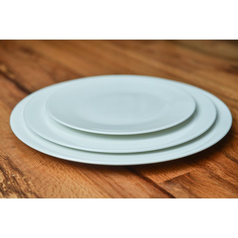 Assiette plate 6 pièces Red Vanilla