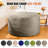 Gaint Bean Bag Chair For Adults, Bean Bag Couch With Luxurious Removable Velvet Cover & Sponge Filling, Oversized Floor Lazy Sofa For Bedroom, Living Room, Dorm-1084687964