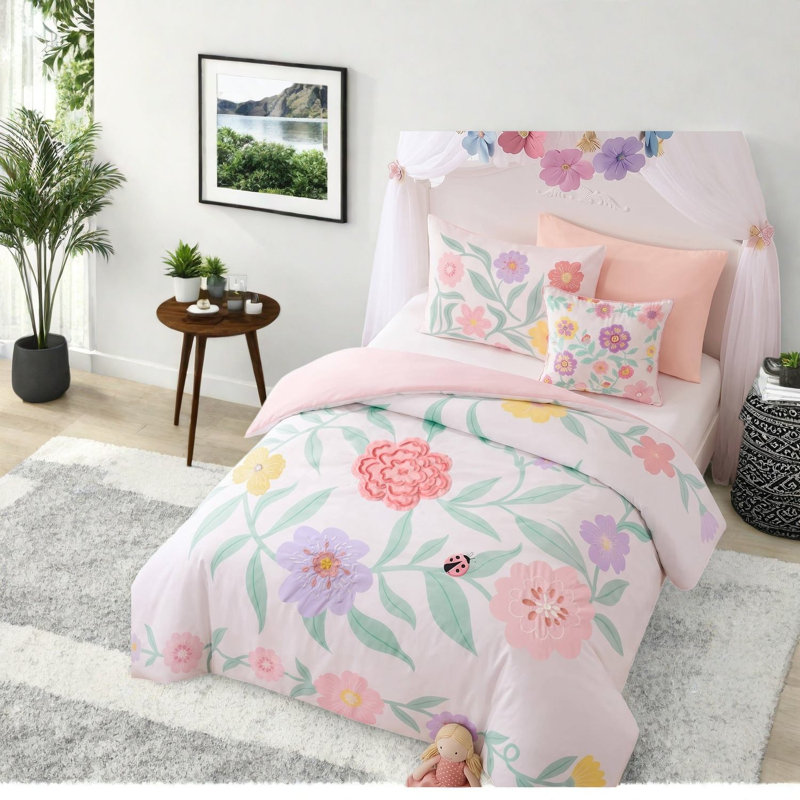 Floral Comforter Set