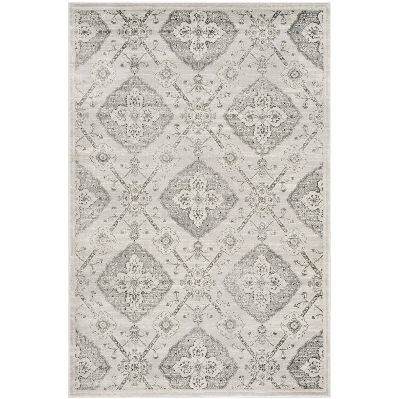 Joana Performance Floral Rug, Rectangle 6'7" x 9'2"