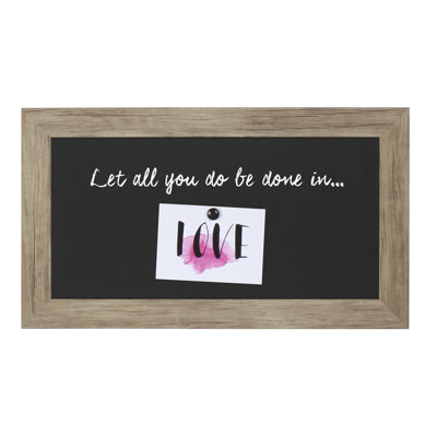 Brucie Magnetic Slate Chalkboard