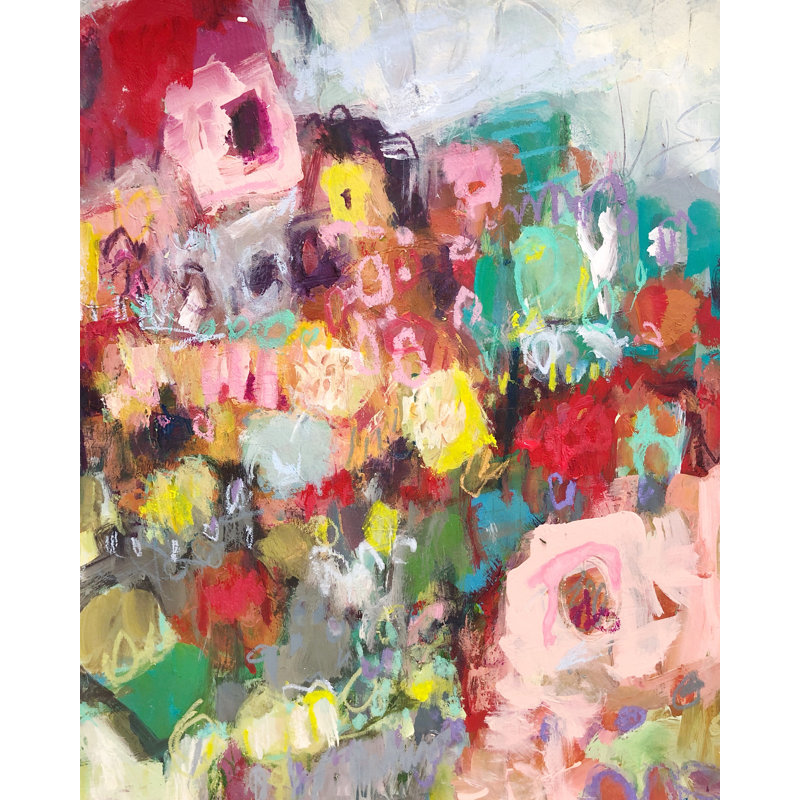 A Rose Is A Rose Print by Elizabeth Chapman, 21.25" H x 17.25" W