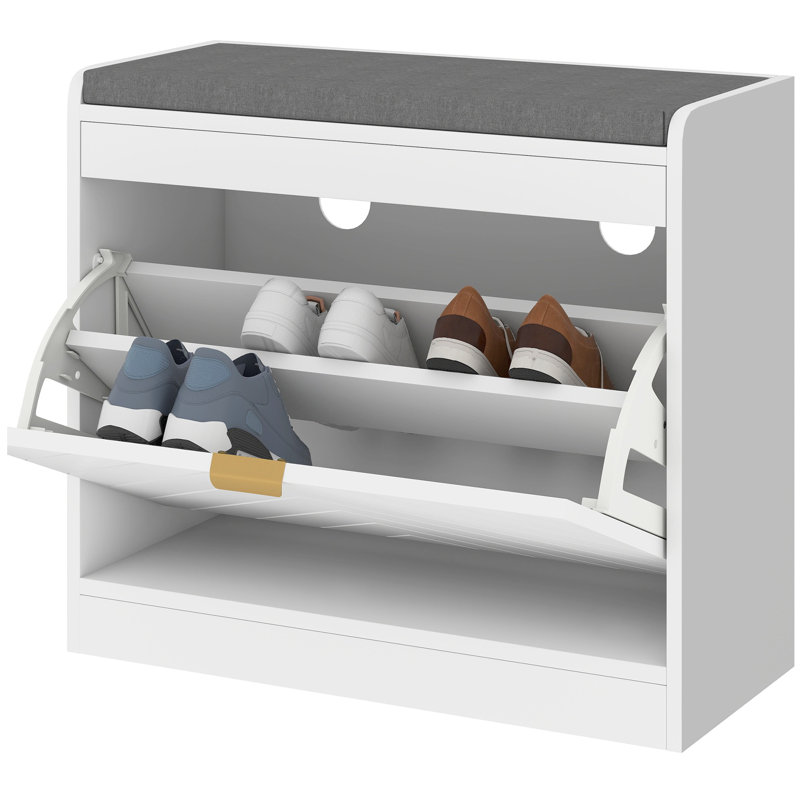 5 Pair Flip Down Shoe Storage